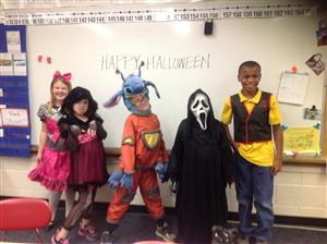 Caitlyn, Ashlee, Carson, Anthony K, and Miles 